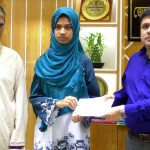 মেধাবী শিক্ষার্থী মালিহা’র দায়িত্ব নিলেন লক্ষ্মীপুরের ডিসি